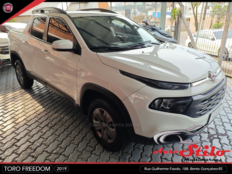 TORO 1.8 16V EVO FLEX FREEDOM AUTOMÁTICO - 2019 - BENTO GONçALVES