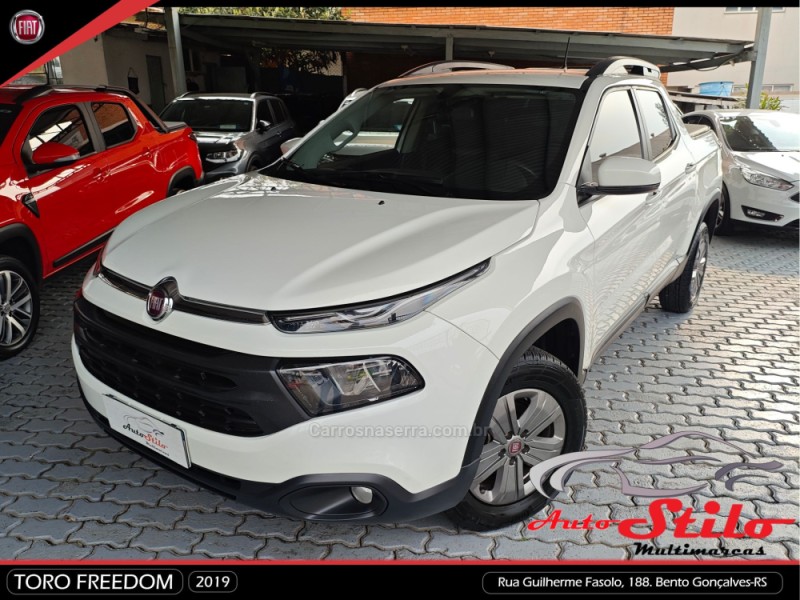 TORO 1.8 16V EVO FLEX FREEDOM AUTOMÁTICO - 2019 - BENTO GONçALVES