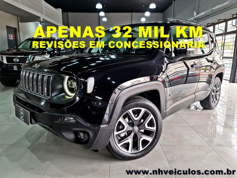 renegade 1.8 16v flex longitude 4p automatico 2021 novo hamburgo