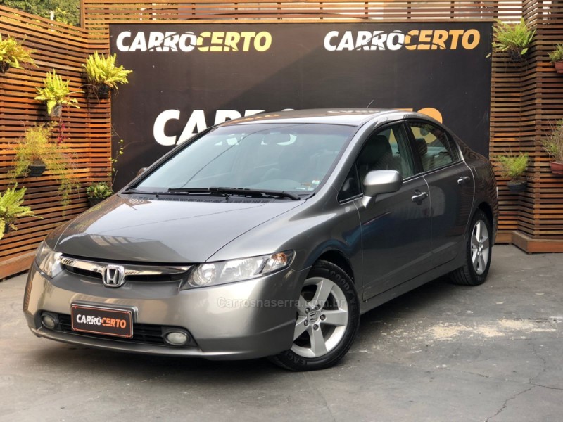 CIVIC 1.8 LXS 16V FLEX 4P AUTOMÁTICO