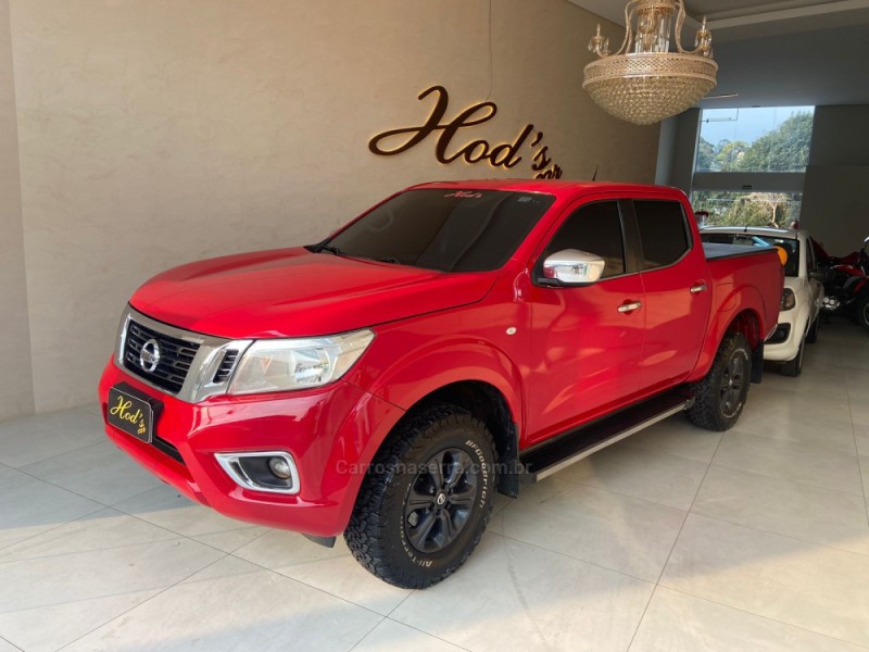 FRONTIER 2.5 SE 4X4 CD TURBO ELETRONIC DIESEL 4P AUTOMÁTICO - 2018 - CANELA