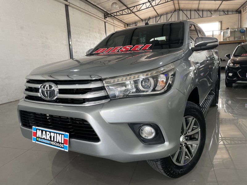 HILUX 2.8 SRX 4X4 CD 16V DIESEL 4P AUTOMÁTICO - 2016 - CAXIAS DO SUL