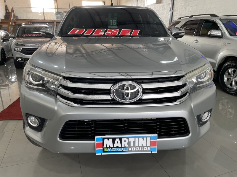 HILUX 2.8 SRX 4X4 CD 16V DIESEL 4P AUTOMÁTICO - 2016 - CAXIAS DO SUL