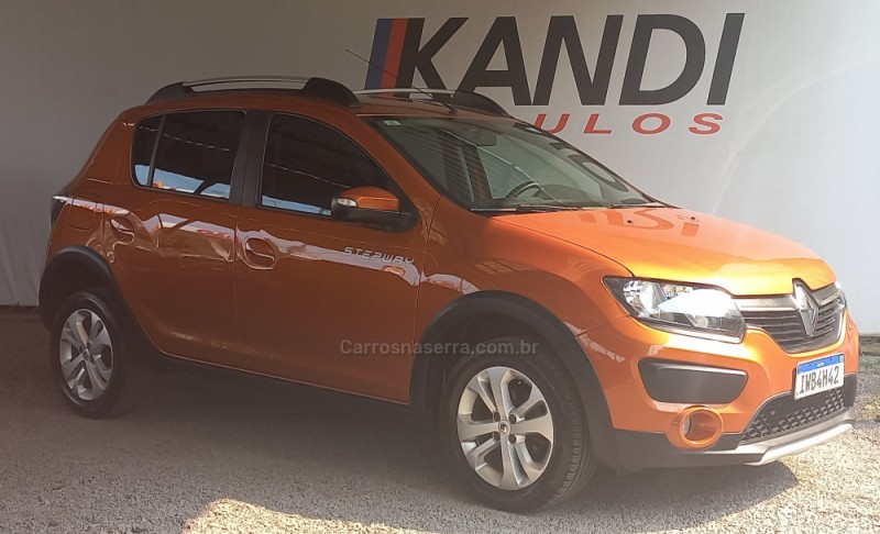 sandero 1.6 stepway 8v flex 4p automatizado 2015 caxias do sul