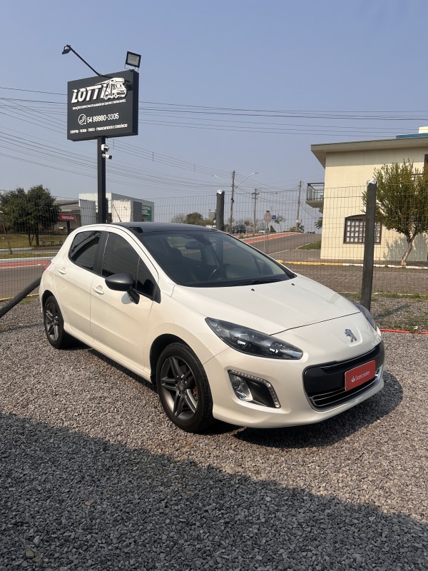 308 1.6 TURBO 16V GRIFFE THP 4P FLEX AUTOMÁTICO - 2015 - FARROUPILHA