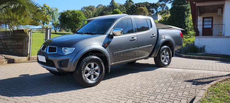 L200 TRITON 3.2 HPE 4X4 CD 16V TURBO INTERCOOLER DIESEL 4P AUTOMÁTICO - 2012 - NOVA PRATA