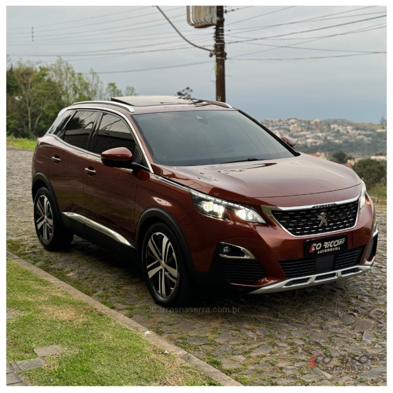 3008 1.6 GRIFFE THP 16V GASOLINA 4P AUTOMÁTICO - 2019 - CAMPO BOM