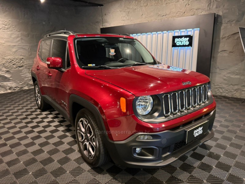 RENEGADE 1.8 16V FLEX LONGITUDE 4P AUTOMÁTICO - 2016 - FARROUPILHA