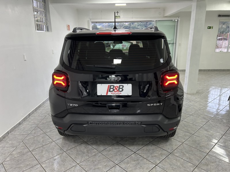 RENEGADE 1.3 SPORT T270 16V TURBO FLEX 4P AUTOMÁTICO - 2022 - NOVA PRATA