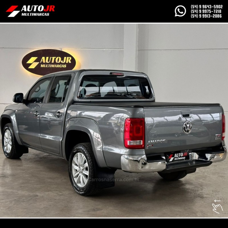 AMAROK 2.0 HIGHLINE 4X4 CD 16V TURBO INTERCOOLER DIESEL 4P AUTOMÁTICO - 2013 - VACARIA