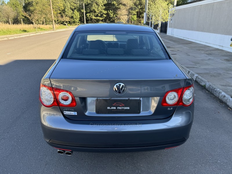 JETTA 2.5 I 20V 170CV GASOLINA 4P TIPTRONIC - 2008 - BENTO GONçALVES