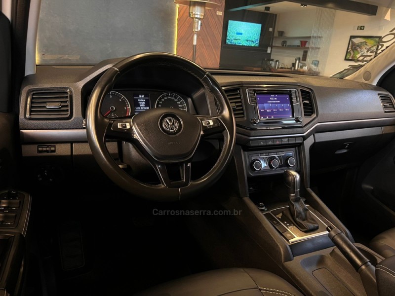 AMAROK 2.0 TRENDLINE 4X4 CD 16V TURBO INTERCOOLER DIESEL 4P AUTOMÁTICO - 2018 - CAMPO BOM