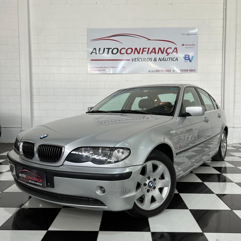 320I 2.0 16V GASOLINA 4P AUTOMÁTICO - 2002 - MONTENEGRO