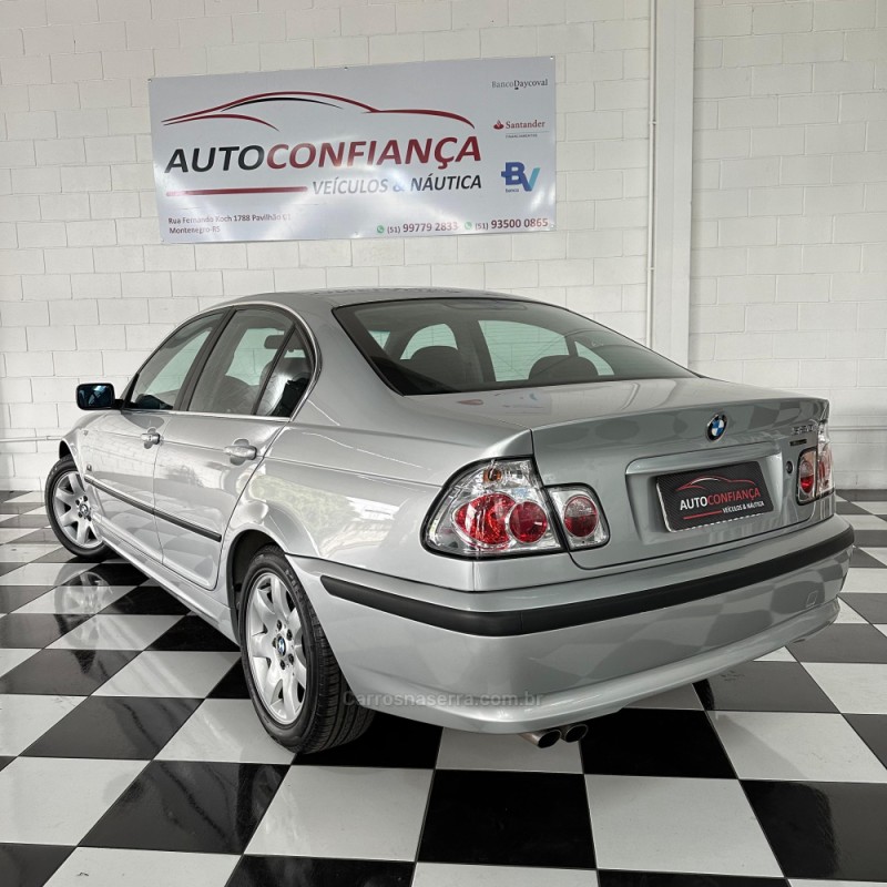 320I 2.0 16V TURBO GASOLINA 4P AUTOMÁTICO - 2002 - MONTENEGRO