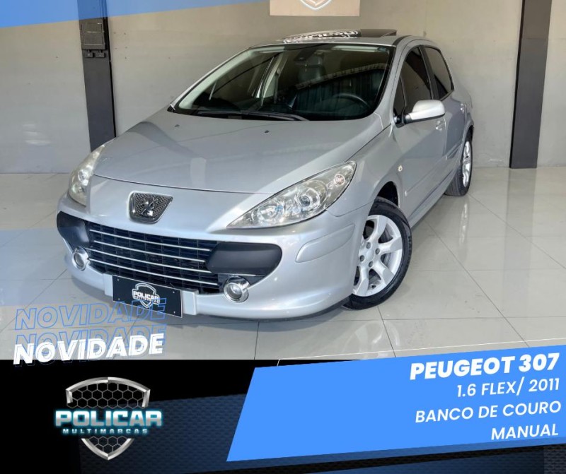 307 1.6 SOLEIL 16V GASOLINA 4P MANUAL - 2011 - CAXIAS DO SUL