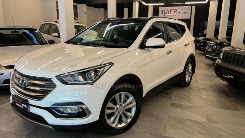 SANTA FÉ 3.3 MPFI 4X4 7 LUGARES V6 270CV GASOLINA 4P AUTOMÁTICO - 2018 - NOVO HAMBURGO