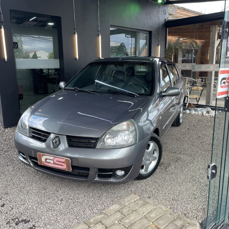 clio 1.6 expression sedan 16v gasolina 4p manual 2007 novo hamburgo