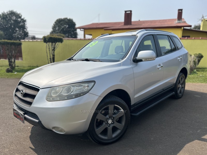 SANTA FÉ 2.7 MPFI GLS V6 24V 200CV GASOLINA 4P AUTOMÁTICO - 2009 - VACARIA