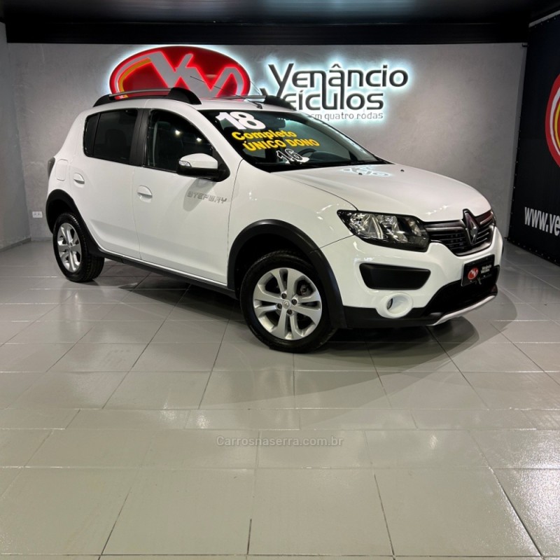 SANDERO 1.6 STEPWAY SCE 16V FLEX 4P MANUAL - 2018 - CANOAS