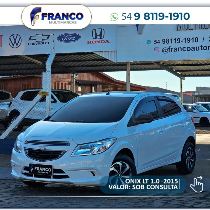 ONIX 1.0 LT 12V FLEX 4P MANUAL - 2015 - VACARIA