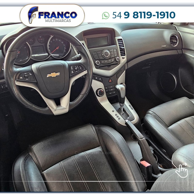 CRUZE 1.8 LT 16V FLEX 4P AUTOMÁTICO - 2012 - VACARIA