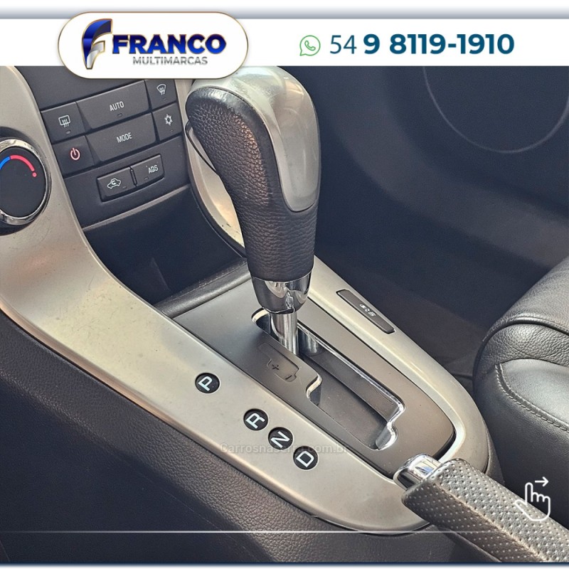 CRUZE 1.8 LT 16V FLEX 4P AUTOMÁTICO - 2012 - VACARIA