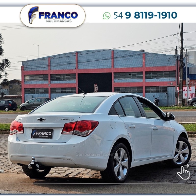 CRUZE 1.8 LT 16V FLEX 4P AUTOMÁTICO - 2012 - VACARIA