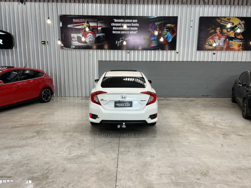 CIVIC 1.5 16V TOURING TURBO GASOLINA 4P AUTOMÁTICO - 2017 - CAXIAS DO SUL