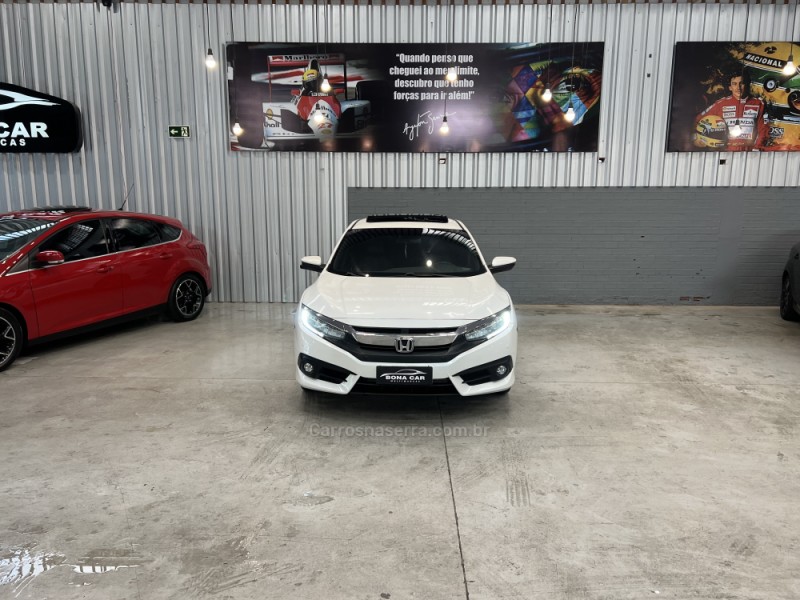 CIVIC 1.5 16V TOURING TURBO GASOLINA 4P AUTOMÁTICO - 2017 - CAXIAS DO SUL