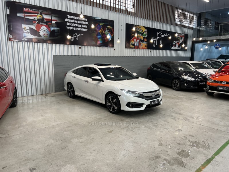 CIVIC 1.5 16V TOURING TURBO GASOLINA 4P AUTOMÁTICO - 2017 - CAXIAS DO SUL