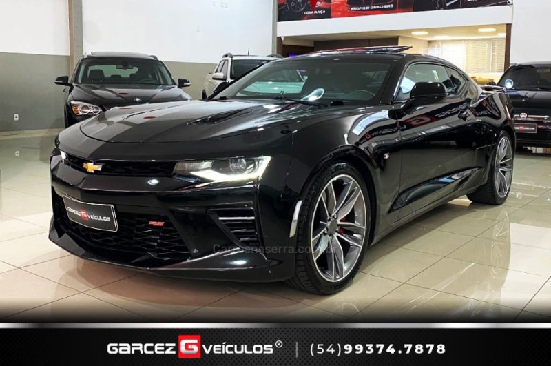 camaro 6.2 ss coupe v8 gasolina 2p automatico 2018 bento goncalves