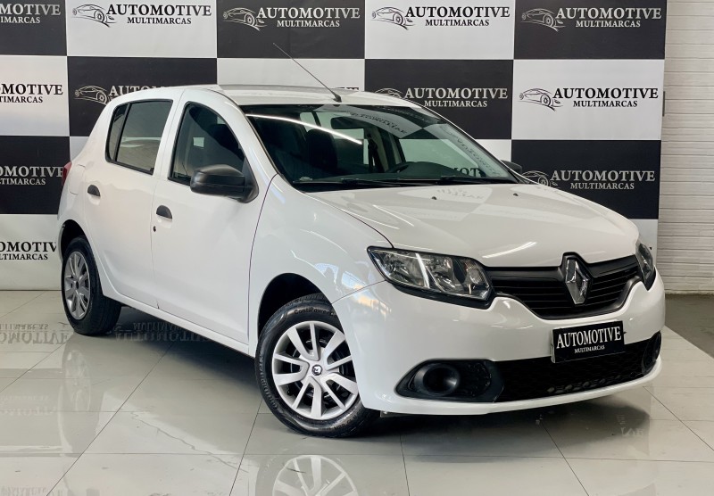 SANDERO 1.0 AUTHENTIQUE 16V FLEX 4P MANUAL - 2015 - CAXIAS DO SUL