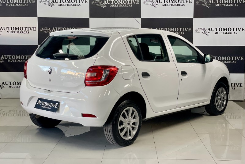 SANDERO 1.0 AUTHENTIQUE 16V FLEX 4P MANUAL - 2015 - CAXIAS DO SUL