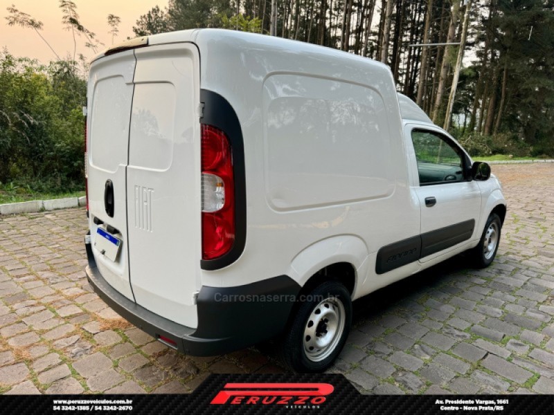 FIORINO 1.4 HARD WORKING FURGÃO EVO 8V FLEX 2P MANUAL - 2021 - NOVA PRATA