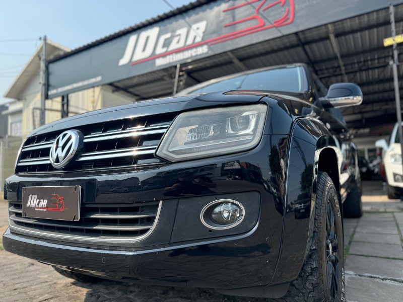 AMAROK 2.0 HIGHLINE 4X4 CD 16V TURBO INTERCOOLER DIESEL 4P AUTOMÁTICO - 2015 - CAXIAS DO SUL