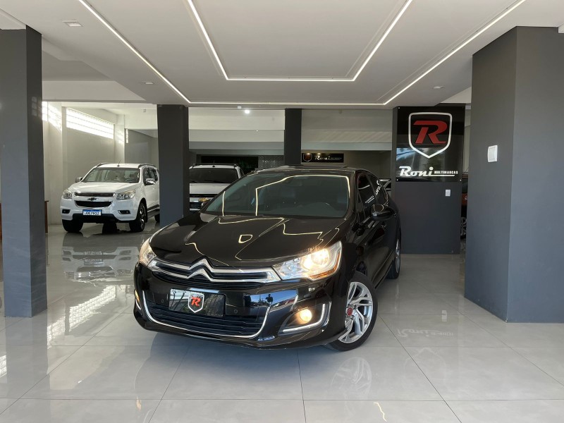 C4 LOUNGE 1.6 EXCLUSIVE 16V TURBO FLEX 4P AUTOMÁTICO - 2015 - BENTO GONçALVES