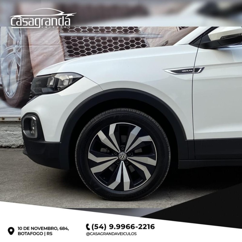 T-CROSS 1.4 HIGHLINE TSI 16V FLEX 4P AUTOMÁTICO - 2021 - BENTO GONçALVES