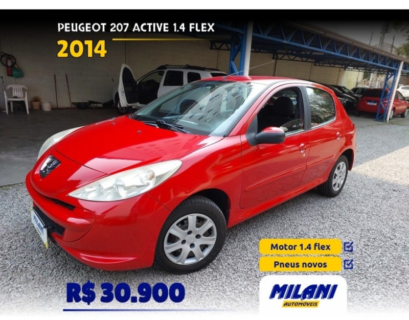 207 1.4 ACTIVE 8V FLEX 4P MANUAL - 2014 - BENTO GONçALVES