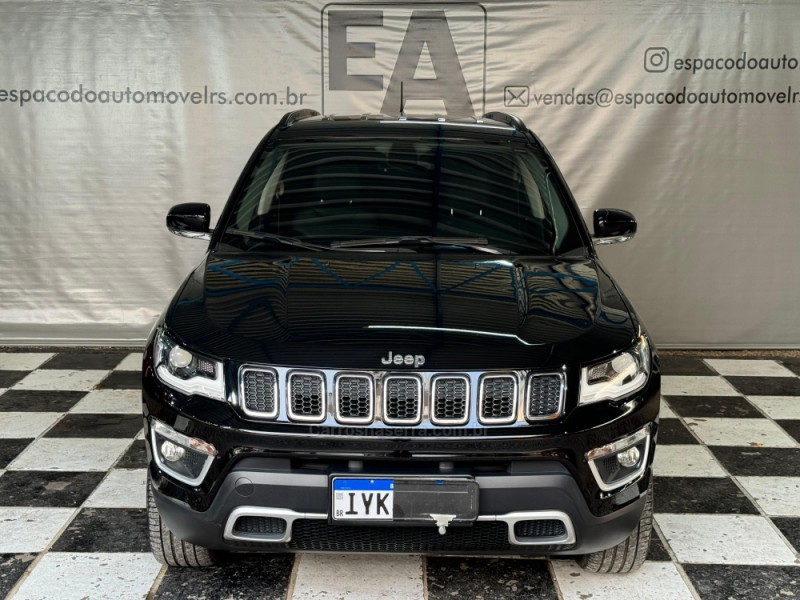 COMPASS 2.0 16V DIESEL LIMITED 4X4 AUTOMÁTICO - 2018 - NOVA PRATA