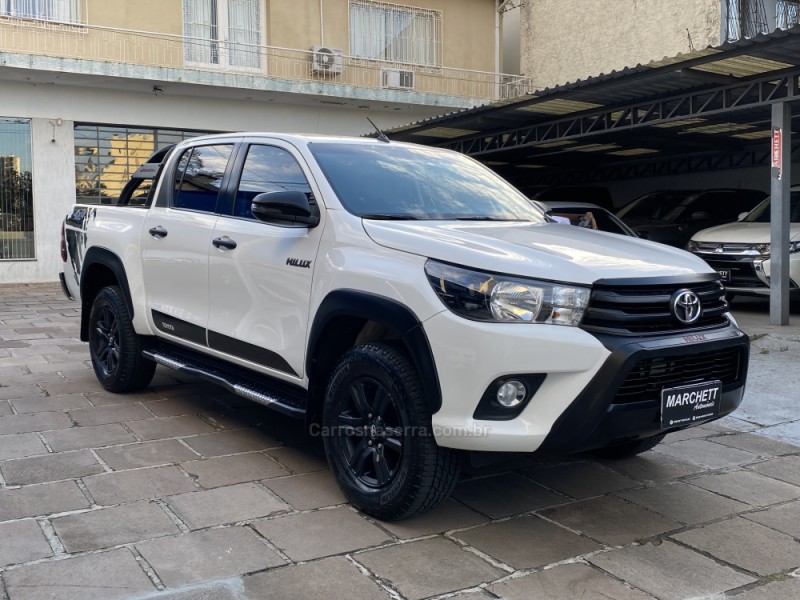 hilux 2.8 sr challenge 4x4 cd 16v turbo diesel 4p automatico 2018 caxias do sul