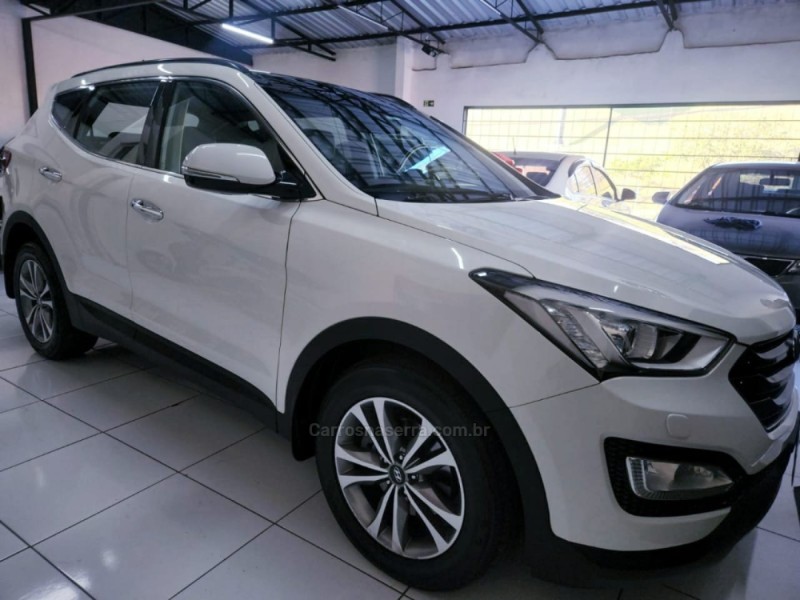 SANTA FÉ 3.3 MPFI 4X4 7 LUGARES V6 270CV GASOLINA 4P AUTOMÁTICO - 2015 - CAMPO BOM