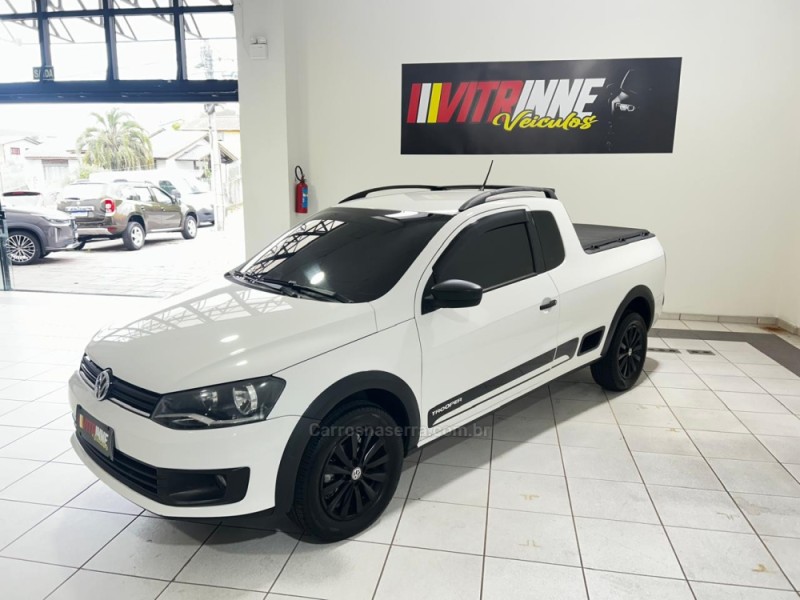 saveiro 1.6 mi trooper ce 8v flex 2p manual g.vi 2014 caxias do sul