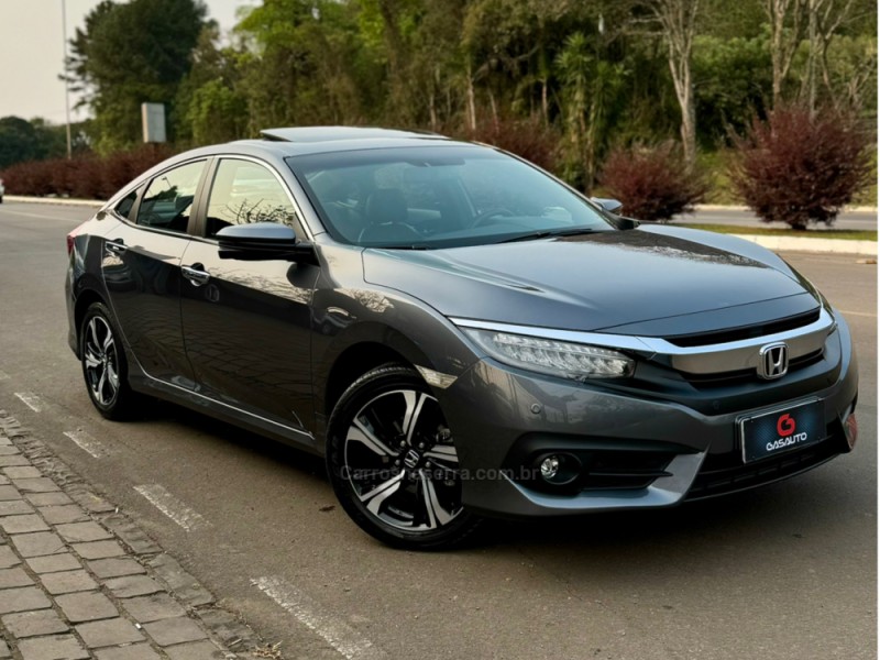 civic 1.5 16v touring turbo gasolina 4p automatico 2017 nova prata