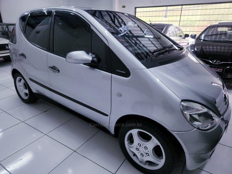 CLASSE A 1.9 190 ELEGANCE GASOLINA 4P AUTOMÁTICO - 2003 - CAMPO BOM