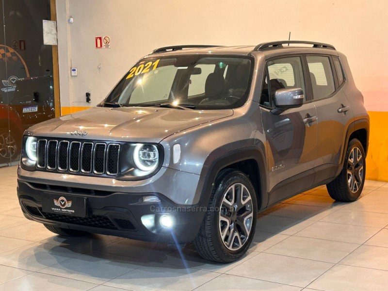 RENEGADE 1.8 16V FLEX LONGITUDE 4P AUTOMÁTICO - 2021 - SAPUCAIA DO SUL