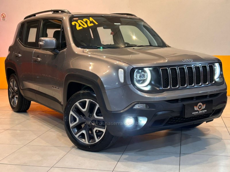 RENEGADE 1.8 16V FLEX LONGITUDE 4P AUTOMÁTICO - 2021 - SAPUCAIA DO SUL