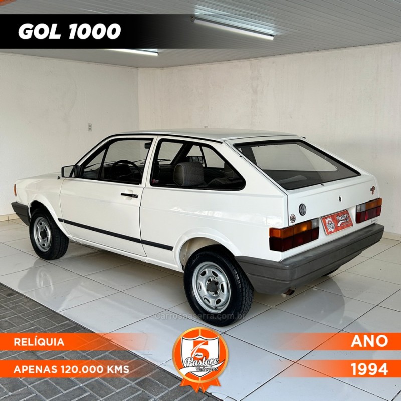 GOL 1.0 1000 GASOLINA 2P MANUAL - 1994 - VACARIA