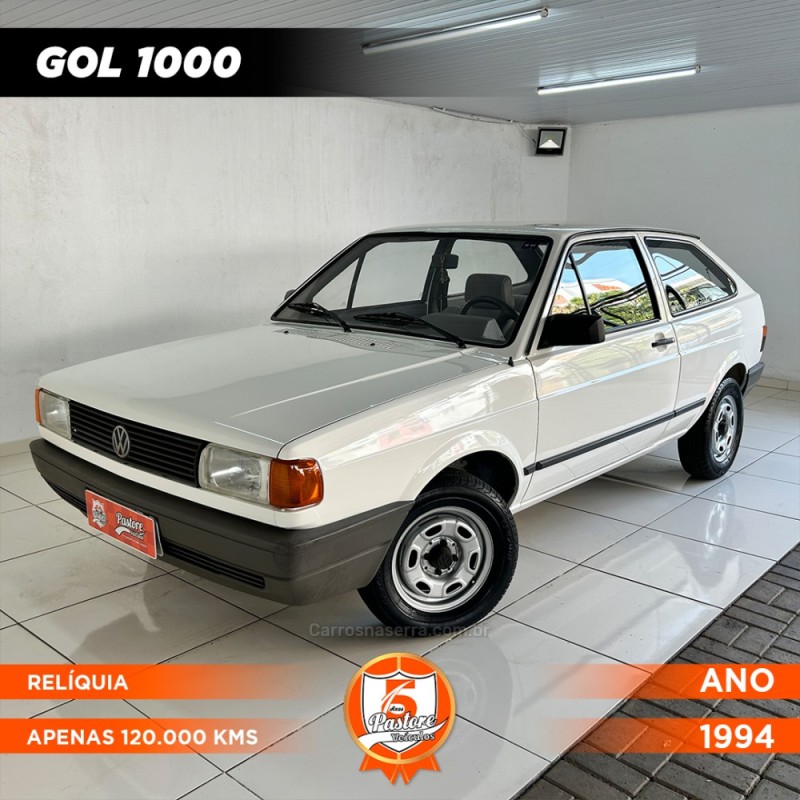 GOL 1.0 1000 GASOLINA 2P MANUAL - 1994 - VACARIA