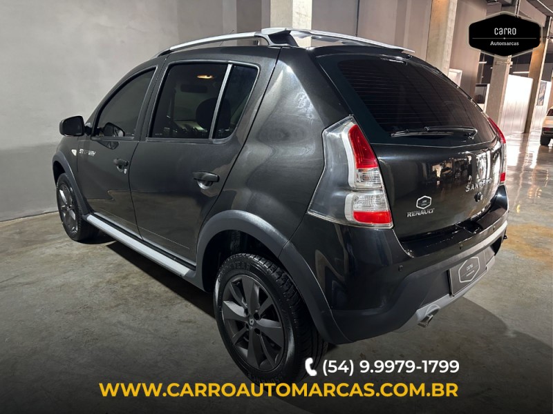 SANDERO 1.6 STEPWAY 16V FLEX 4P AUTOMÁTICO - 2014 - CAXIAS DO SUL