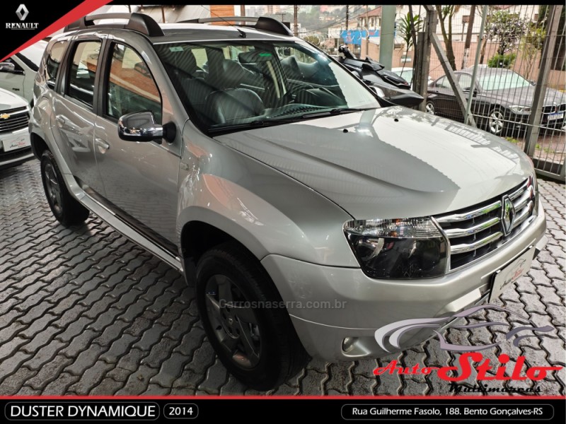 DUSTER 1.6 DYNAMIQUE 4X2 16V FLEX 4P MANUAL - 2014 - BENTO GONçALVES